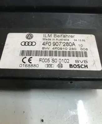 Audi A6 S6 C6 4F Other control units/modules 4F0907280A