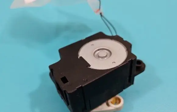 A/C air flow flap actuator/motor