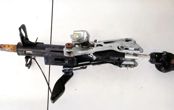 Steering wheel axle