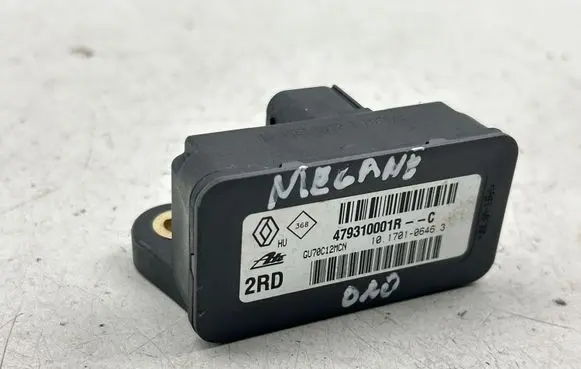 Renault Megane III ESP acceleration yaw rate sensor 479310001R
