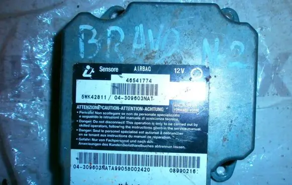 Fiat Bravo - Brava Airbag control unit/module 46541774 5WK42811