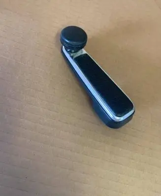Opel Kadett C Front door window winding handle 9286837 9282776