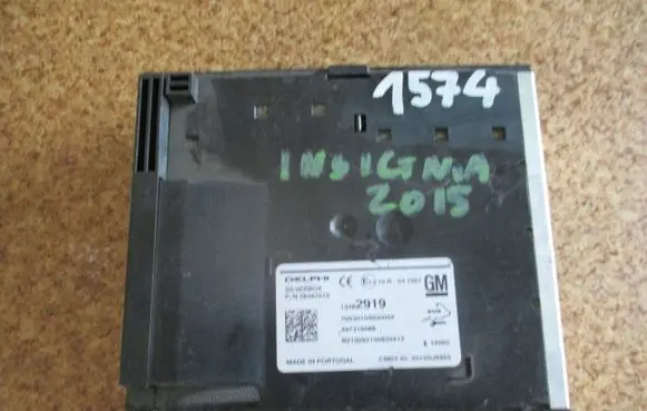 Opel Insignia A GPS navigation control unit/module 13482919