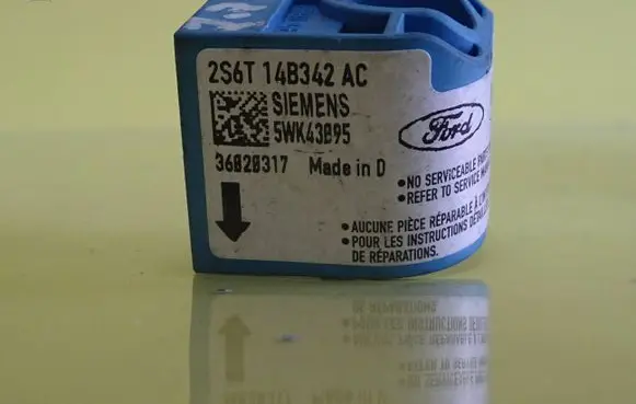 Ford Fiesta Airbag deployment crash/impact sensor 2S6T14B342AC