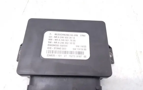 Mercedes-Benz GLA W156 X156 Hand brake control module A2469003014 A2469021002 A2469017905