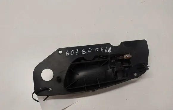 Peugeot 607 Rear door interior handle 9629160577