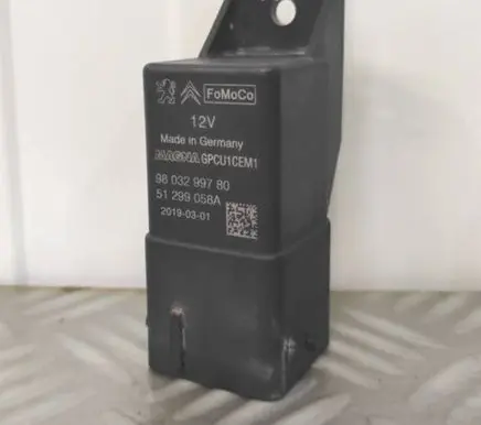 Ford Transit Courier Glow plug pre-heat relay 9803299780 51299058A 20190301