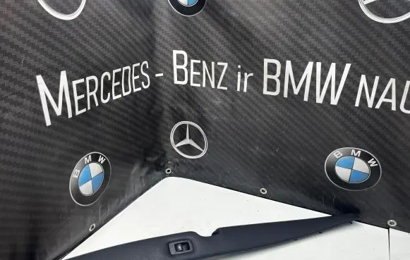 BMW 5 E60 E61 Rear door card panel trim 1360647 1115567 12102007