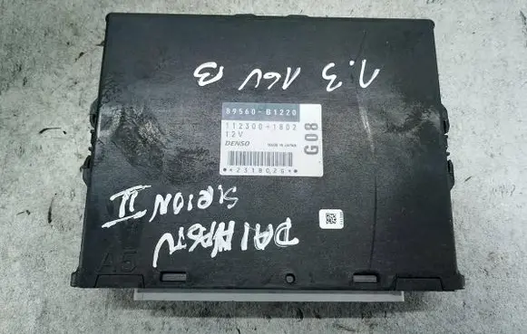 Daihatsu Sirion Engine control unit/module ECU 89560-B1220