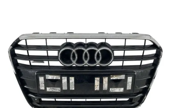 Front bumper upper radiator grill
