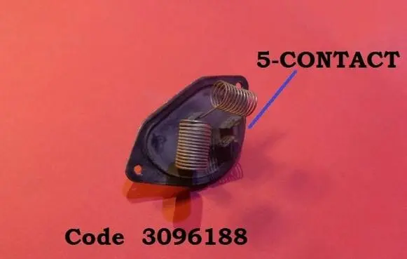 Volvo 460 Heater blower motor/fan resistor 3096188
