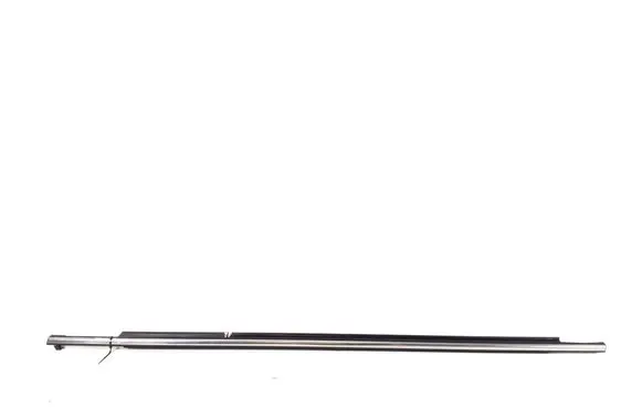 Front door glass trim molding