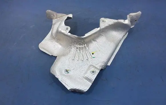 Volkswagen Cross Polo Exhaust heat shield 180201307