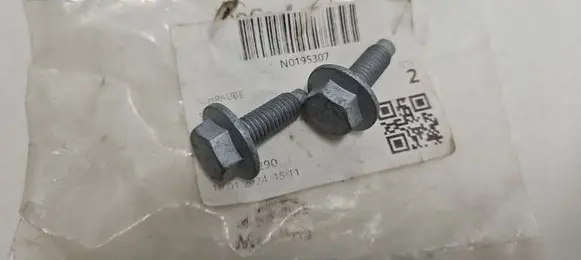 Porsche 911 992 Nuts/bolts N0195307