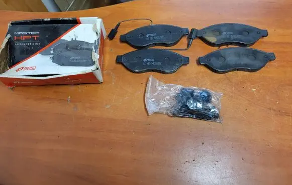 Citroen Jumper Brake pads (front) REMSA