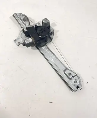 Peugeot 2008 I Front door window regulator with motor 9806081780