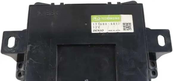 Subaru Legacy Auxiliary heating control unit/module 177600-6812 72343AG060