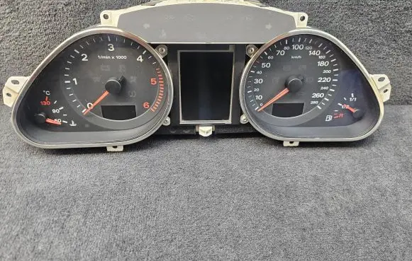 Audi A6 S6 C6 4F Speedometer (instrument cluster) 4F0920931D 4F0910930A 503000731402