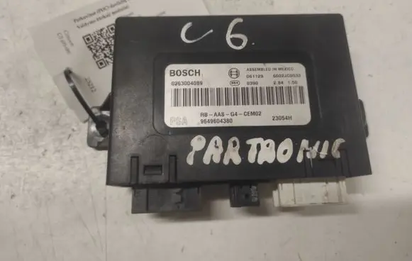Citroen C5 Parking PDC control unit/module 0263004089 9649604380 23054H