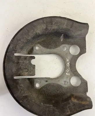 Citroen C4 I Rear brake disc plate dust cover 