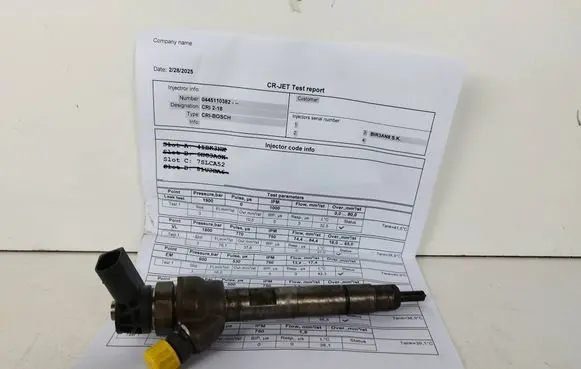 BMW 5 F10 F11 Fuel injector 7810702 9974 00622