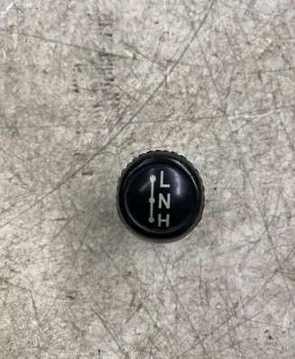Gear lever shifter trim leather/knob