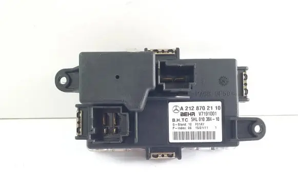 Heater blower motor/fan resistor
