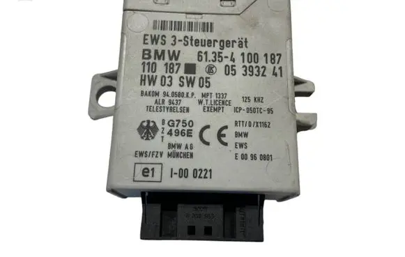 BMW 5 E39 Immobilizer control unit/module 4100187 61354100187