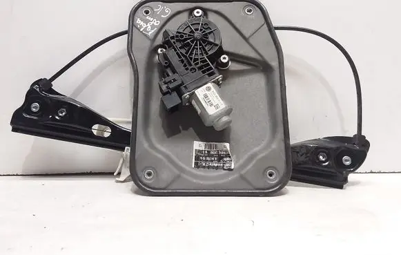 Skoda Fabia Mk2 (5J) Rear door window regulator with motor 6Q0959811C 5J4839401C