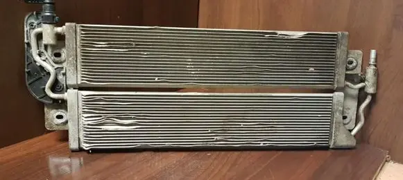 Volkswagen Phaeton Fuel cooler (radiator) 3D0201898C