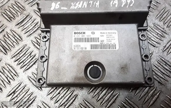 Citroen Xsara Engine control unit/module 9631665280 0281001669