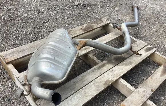 Mercedes-Benz E W211 Muffler/silencer 2114910200