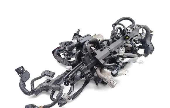 Engine installation wiring loom