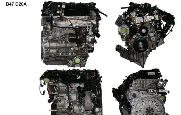 BMW 3 F30 F35 F31 Engine B47D20A