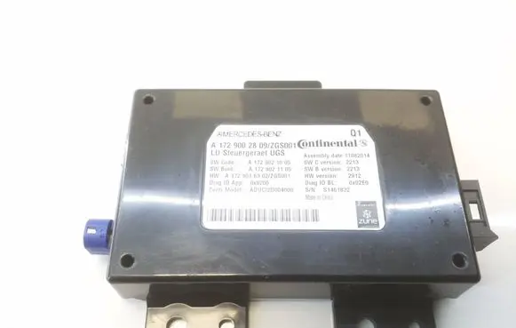 Mercedes-Benz C W204 Other control units/modules A1729002809