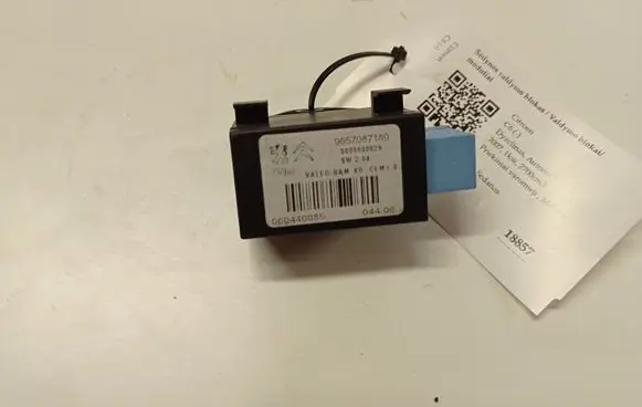 Citroen C6 Seat control module 9657087180
