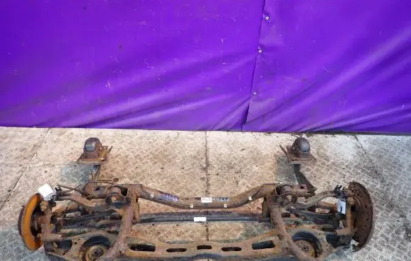 Rear axle beam