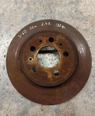 Volvo S60 Rear brake disc