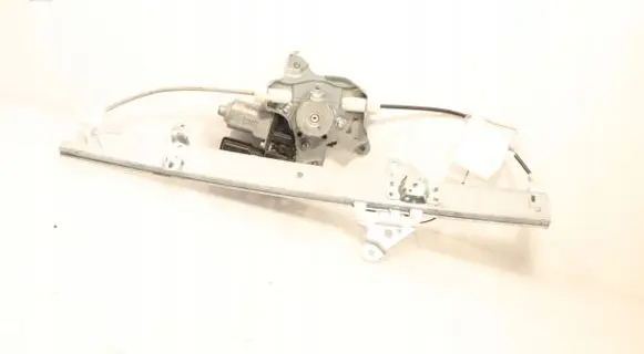 Rear window lifting mechanism without motor