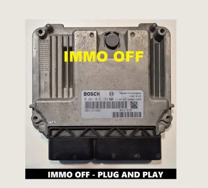 Iveco Daily 4th gen Engine control unit/module 0281012193 504121602