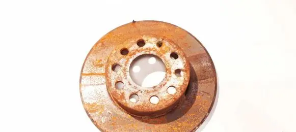 Volkswagen Golf Plus Rear brake disc neventiliuojamas
