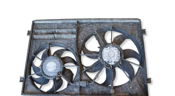 Volkswagen Golf VI Electric radiator cooling fan 1K0121207AA 1K0121205S