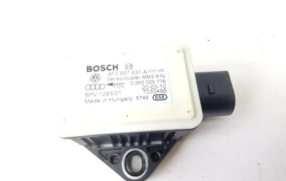 Audi A6 S6 C6 4F ESP acceleration yaw rate sensor 4F0907637A