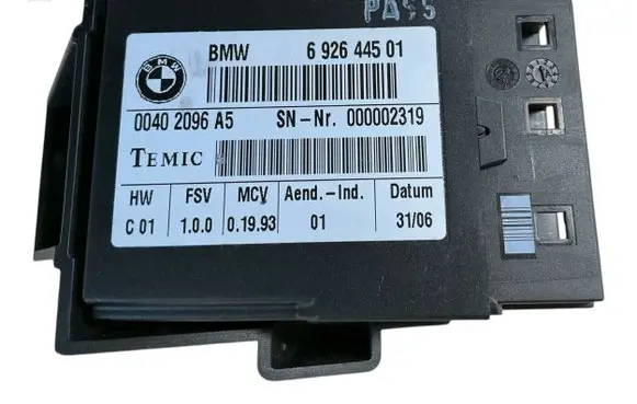 Seat control module