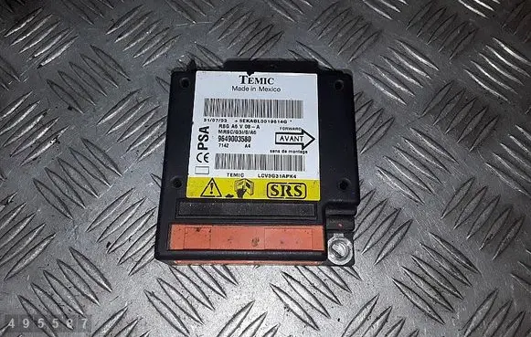 Citroen C2 Airbag control unit/module 9649003580