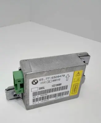 BMW 7 E65 E66 Airbag control unit/module 65776920470 12219989 6920470