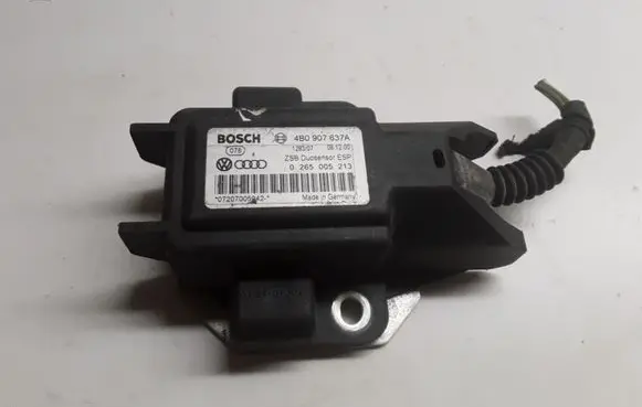 Audi A4 S4 B5 8D ESP acceleration yaw rate sensor 4B0907637A 0265005213