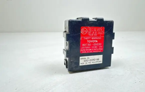 Toyota Avensis T250 Alarm control unit/module 8973005030 2370003180 010103M0188