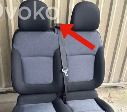 Opel Vivaro Seat belt trim 1215523X