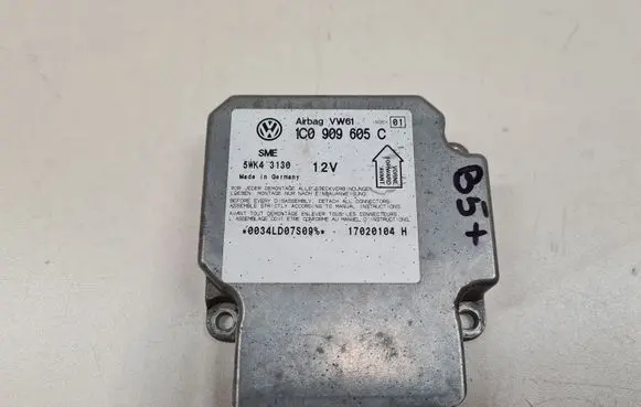 Volkswagen PASSAT B5.5 Airbag control unit/module 1C0909605C 5WK43130